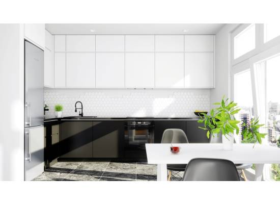 Okap do zabudowy GLOBALO FLOWERI 60.2 white | 570 m3/h