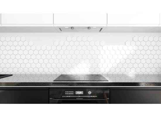 Okap do zabudowy GLOBALO FLOWERI 60.2 white | 570 m3/h