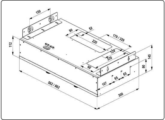 _dodatkowy RABAT 7%_ | _wysyłka 24H*_ | Okap do zabudowy GLOBALO FLUXIME 60.1 black + turbina TW 1.2 | 590 m3/h