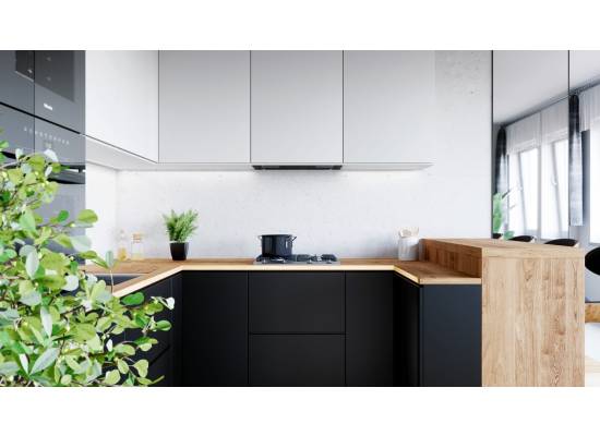 _dodatkowy RABAT 7%_ | _wysyłka 24H*_ | Okap do zabudowy GLOBALO GINGERO 60.2 H2H black | 562 m3/h