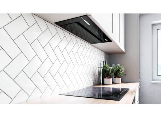 _dodatkowy RABAT 7%_ | _wysyłka 24H*_ | Okap do zabudowy GLOBALO GINGERO 80.2 H2H black | 570 m3/h