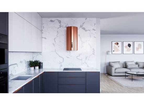 _dodatkowy RABAT 15%_ | _wysyłka 24H*_ | Okap przyścienny GLOBALO HEWENO 39.3 copper | 660 m3/h