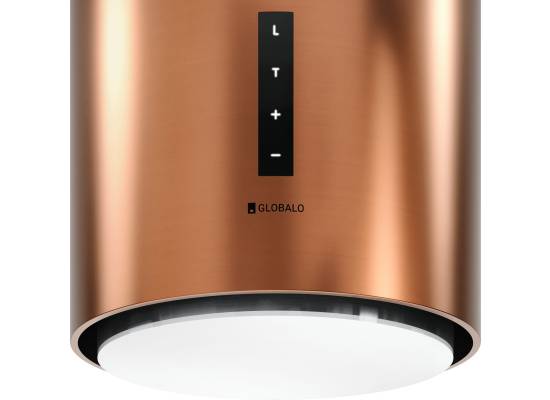 _dodatkowy RABAT 15%_ | Okap przyścienny GLOBALO HEWENO 39.3 copper mat | 660 m3/h