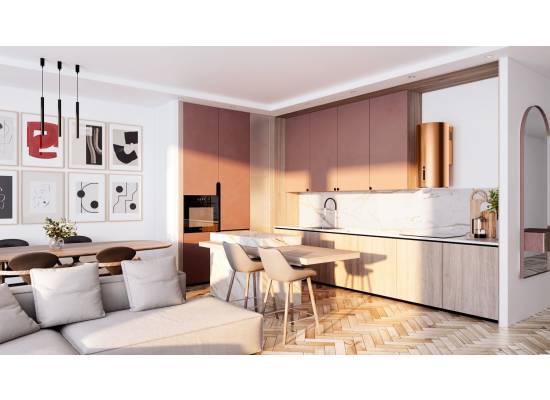 _dodatkowy RABAT 15%_ | Okap przyścienny GLOBALO HEWENO 39.3 copper mat | 660 m3/h