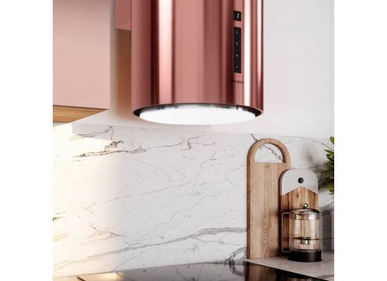 _dodatkowy RABAT 15%_ | Okap przyścienny GLOBALO HEWENO 39.3 rose | 660 m3/h