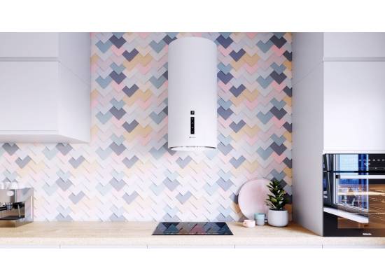 _dodatkowy RABAT 7%_ | _wysyłka 24H*_ | Okap przyścienny GLOBALO HEWENO 39.3 white | 660 m3/h