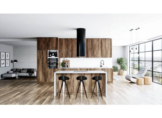 _dodatkowy RABAT 7%_ | _wysyłka 24H*_ | Okap wyspowy GLOBALO HEWENO ISOLA 39.2 black | 675 m3/h