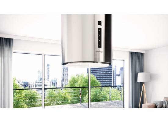_dodatkowy RABAT 7%_ | _wysyłka 24H*_ | Okap wyspowy GLOBALO HEWENO ISOLA 39.2 inox | 675 m3/h