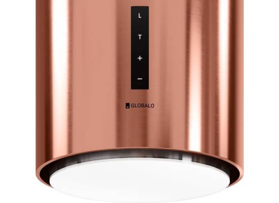 _dodatkowy RABAT 15%_ | Okap wyspowy GLOBALO HEWENO ISOLA 39.2 copper | 675 m3/h