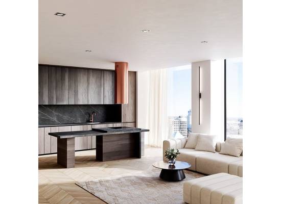 _dodatkowy RABAT 15%_ | Okap wyspowy GLOBALO HEWENO ISOLA 39.2 copper | 675 m3/h