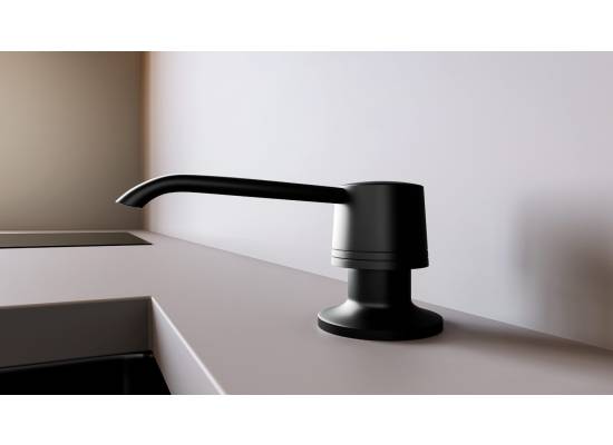 _dodatkowy RABAT 7%_ | _wysyłka 24H*_ | Dozownik GLOBALO INTIO black (czarny mat)