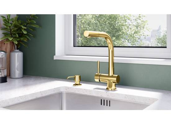 _dodatkowy RABAT 12%_ | _wysyłka 24H*_ | Dozownik GLOBALO INTIO gold mat