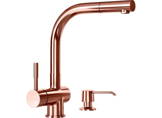 _dodatkowy RABAT 12%_ | _wysyłka 24H*_ | Dozownik GLOBALO INTIO copper (miedź błyszcząca)
