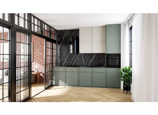 _dodatkowy RABAT 7%_ | Okap przyścienny GLOBALO LOBELIO 39.1 black | 570 m3/h
