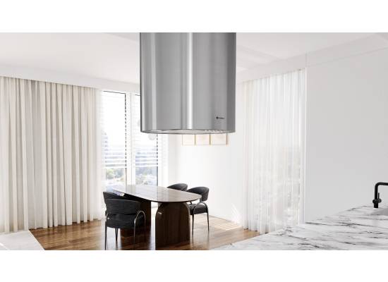 _dodatkowy RABAT 7%_ | _wysyłka 24H*_ | Okap wyspowy GLOBALO LOBELIO ISOLA 39.1 inox | 570 m3/h
