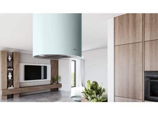 _dodatkowy RABAT 7%_ | Okap wyspowy GLOBALO LOBELIO ISOLA 39.1 mint | 570 m3/h