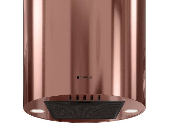_dodatkowy RABAT 7%_ | Okap wyspowy GLOBALO LOBELIO ISOLA 39.1 wine copper | 570 m3/h