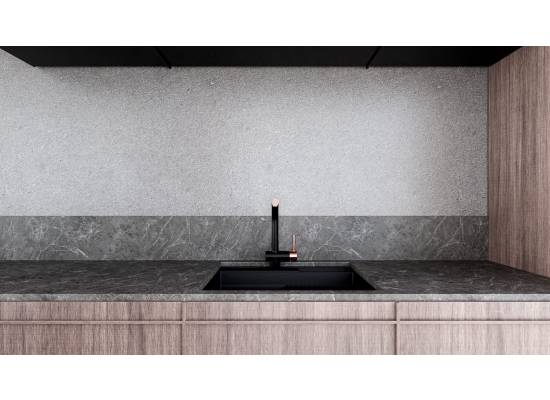 Bateria GLOBALO LOBIO black (czarny mat) / copper ring