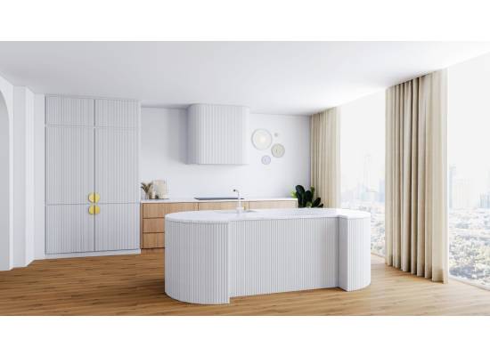 Bateria GLOBALO LOBIO white / light gold ring