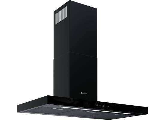 _dodatkowy RABAT 7%_ | Okap przyścienny GLOBALO LONATIO 90.1 black | 608 m3/h