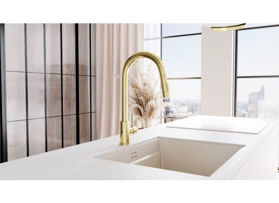 Bateria GLOBALO LORETIO light gold mat