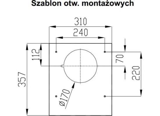 _wysyłka 24H*_ | Turbina zewnętrzna GLOBALO LANILIA LTZ 1.1 | 760 m3/h | do okapów LANILIA