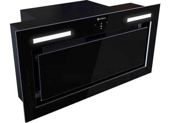 _dodatkowy RABAT 7%_ | Okap do zabudowy GLOBALO LUMOTION 60.1 GEST black | 545 m3/h