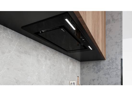 _dodatkowy RABAT 7%_ | _wysyłka 24H*_ | Okap do zabudowy GLOBALO MATERI 60.1 black | 567 m3/h
