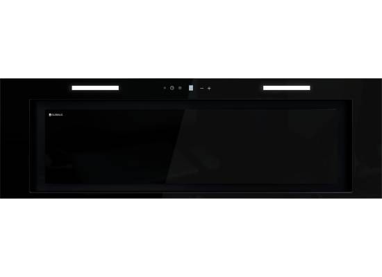 Okap do zabudowy GLOBALO MATERI 90.1 black | 583 m3/h
