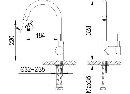 Bateria GLOBALO ZENTIO copper (miedź błyszcząca)