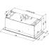 _dodatkowy RABAT 7%_ | _wysyłka 24H*_ | Okap do zabudowy GLOBALO AGENDERO 60.2 white | 575 m3/h