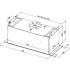 _dodatkowy RABAT 7%_ | _wysyłka 24H*_ | Okap do zabudowy GLOBALO AGENDERO 80.2 white | 565 m3/h