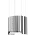 Okap wyspowy GLOBALO ARENOFLOW ISOLA 39.4 inox | 365 m3/h