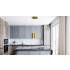 Okap wyspowy GLOBALO ARENOFLOW ISOLA 39.4 light gold | 365 m3/h