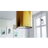 _dodatkowy RABAT 12%_ | Okap wyspowy GLOBALO CYLINDRO ISOLA 39.7 gold | 742 m3/h