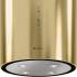 _dodatkowy RABAT 12%_ | _wysyłka 24H*_ | Okap wyspowy GLOBALO CYLINDRO ISOLA 39.7 light gold mat | 742 m3/h
