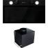 _dodatkowy RABAT 7%_ | _wysyłka 24H*_ | Okap do zabudowy GLOBALO FLUXIME 60.1 black + turbina TW 2.1 | 780 m3/h