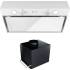 _dodatkowy RABAT 7%_ | _wysyłka 24H*_ | Okap do zabudowy GLOBALO FLUXIME 60.1 white + turbina TW 2.1 | 780 m3/h