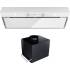 _dodatkowy RABAT 7%_ | _wysyłka 24H*_ | Okap do zabudowy GLOBALO FLUXIME 90.1 white + turbina TW 2.1 | 780 m3/h