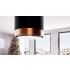 _dodatkowy RABAT 15%_ | _wysyłka 24H*_ | Okap wyspowy GLOBALO HEWENO ISOLA 39.2 black / copper mat ring | 675 m3/h