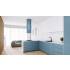 _dodatkowy RABAT 7%_ | _wysyłka 24H*_ | Okap wyspowy GLOBALO LOBELIO ISOLA 39.1 ocean blue | 570 m3/h