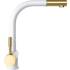 Bateria GLOBALO LOBIO white / light gold mat ring