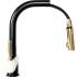 Bateria GLOBALO LOBIO black (czarny mat) / light gold ring