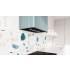 _dodatkowy RABAT 15%_ | Okap przyścienny GLOBALO LOWIO 60.1 black / mint | 720 m3/h