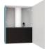 _dodatkowy RABAT 15%_ | Okap przyścienny GLOBALO LOWIO 60.1 black / ocean blue | 720 m3/h