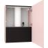 _dodatkowy RABAT 15%_ | Okap przyścienny GLOBALO LOWIO 60.1 black / velvet rose | 720 m3/h