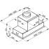 _dodatkowy RABAT 7%_ | Okap do zabudowy GLOBALO LUMOTION 60.1 GEST black | 545 m3/h
