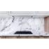 Okap do zabudowy GLOBALO MATERI 90.1 white | 583 m3/h
