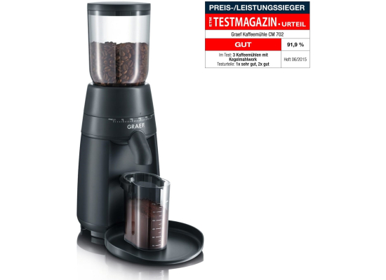 __WYSYŁKA 24H*__ | Młynek do kawy GRAEF CM 702 czarny (Z045285)