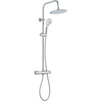 Bateria termostatyczna prysznicowa z deszczownicą INVENA MUSTA AU-84-001-X chrom